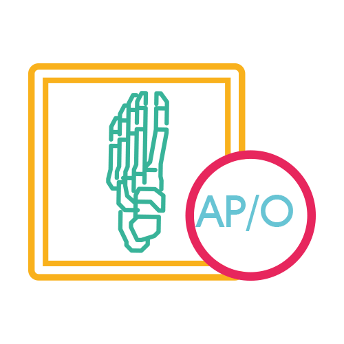 Pie Izquierdo AP Y Oblicua